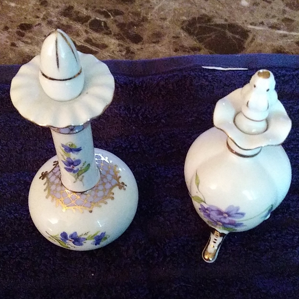 Vintage fragrance bottles
